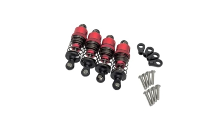 Amortiguadores Absima estándar de aluminio 1:10 de 50mm a 52mm (4pcs) 2330039