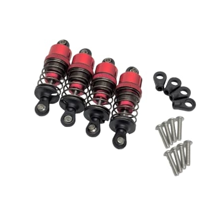 Amortiguadores Absima estándar de aluminio 1:10 de 50mm a 52mm (4pcs) 2330039