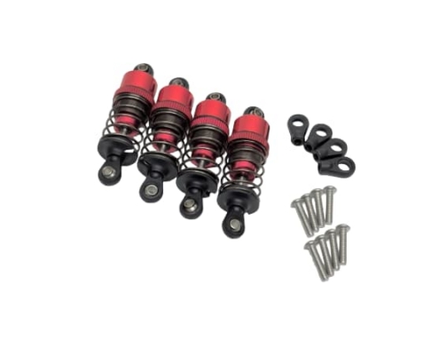 Amortiguadores Absima estándar de aluminio 1:10 de 50mm a 52mm (4pcs) 2330039