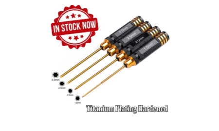 Juego de destornilladores hexagonal para RC (4pcs)