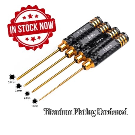 Juego de destornilladores hexagonal para RC (4pcs)