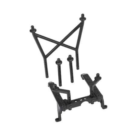 Soportes de carrocería Proline delanteros y traseros extendidos para 1/6 SCX6 PRO640300