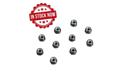 Tuercas de bloqueo Traxxas de nailon de 4 mm (10pcs) TRX1747