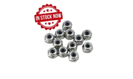 Tuercas de bloqueo Traxxas de nailon de 2,5 mm (12pcs) TRX5158