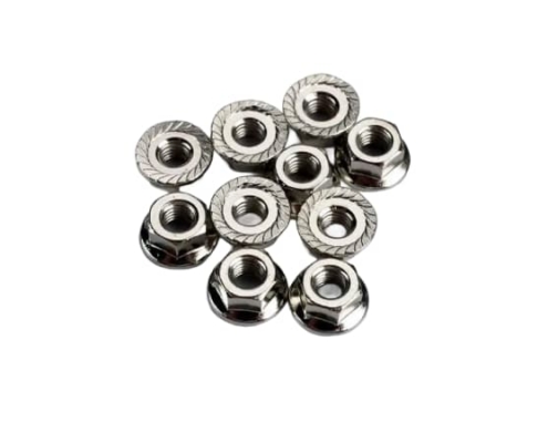 Tuercas con brida de 4 mm (10pcs) TRX6135
