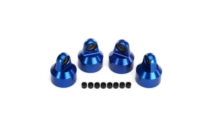 Tapas de amortiguador Traxxas aluminio (anodizado azul) amortiguadores GTX TRX7764A