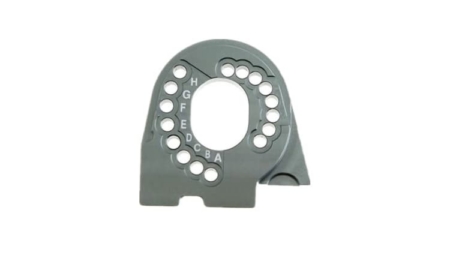 Bancada de motor aluminio Gris para Traxxas TRX4 TRA8290Y