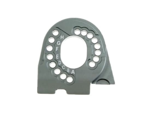 Bancada de motor aluminio Gris para Traxxas TRX4 TRA8290Y