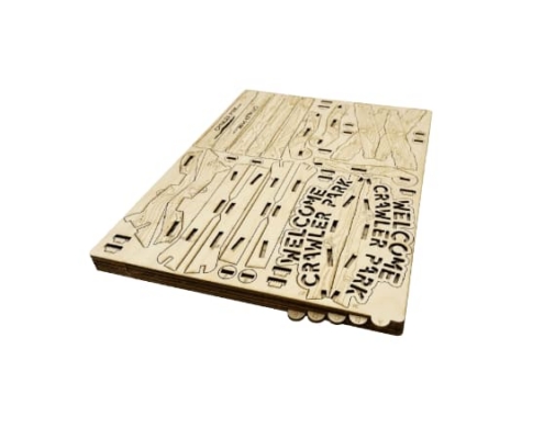 KIT inicial de 3 obstáculos para circuito RC Crawler Park escala 1/24 y 1/18 TOYS WD TWDKIT0006-3