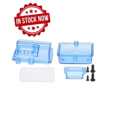 Caja receptor transparente para coches 1/10