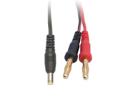 Cable adaptador LRP - conector macho de 4 mm para transmisor LRP/Universal, 65842