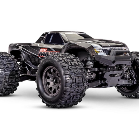 Traxxas Mini Maxx BL-2s Negro incluye batería y cargador USB