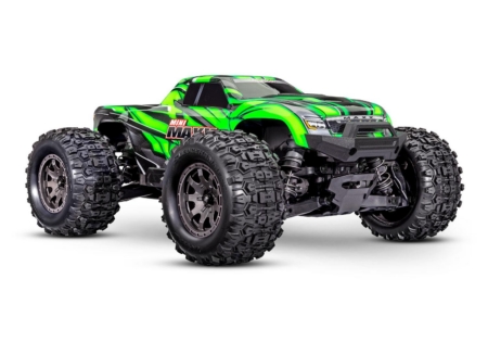 Traxxas Mini Maxx BL-2s Verde incluye batería y cargador USB