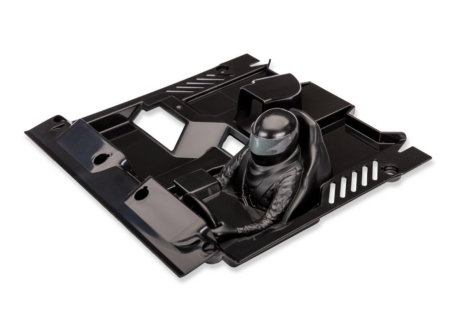 Interior del Mini Slash 4X4 negro