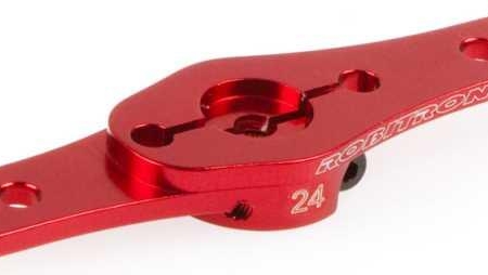 Servo Brazo Alu 24 dientes (doble, 2 niveles), R17012R