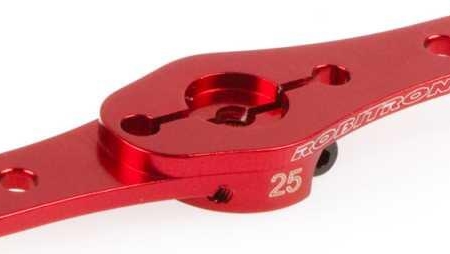 Servo Brazo Alu 25 dientes (doble, 2 niveles), R17013R