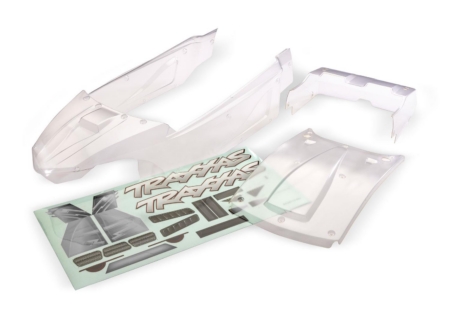 Carrocería, Pro Scale Sand Car (transparente, requiere pintura)/máscaras de ventanas/hoja de calcomanías (requiere jaula de carrocería n.° 10912 e interior n.° 10914 para un ensamblaje completo)