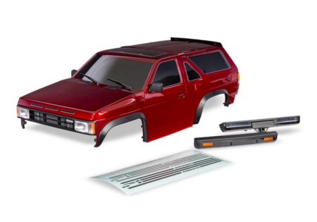 TRX-4 Nissan Pathfinder carrocería roja