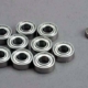 Juego de rodamientos de bolas: 5x11x4 mm (9)/ 5x8x2,5 mm (1), TRX1259