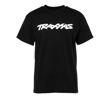 Camiseta negra con el logotipo de Traxxas, talla L, TRX1363-L