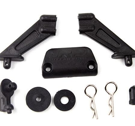 Plásticos de montaje de ala + parachoques - S10 Blast BX