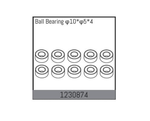 Rodamiento de bolas Absima 10x5x4 1230874