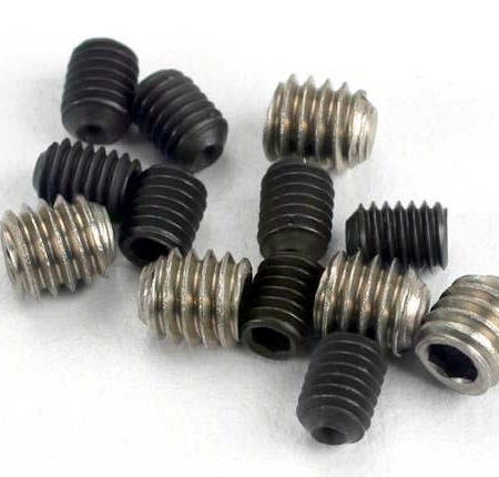 Tornillos de fijación (prisioneros), 3 x 4 mm (8)/4 x 4 mm (acero inoxidable) (4), TRX1548