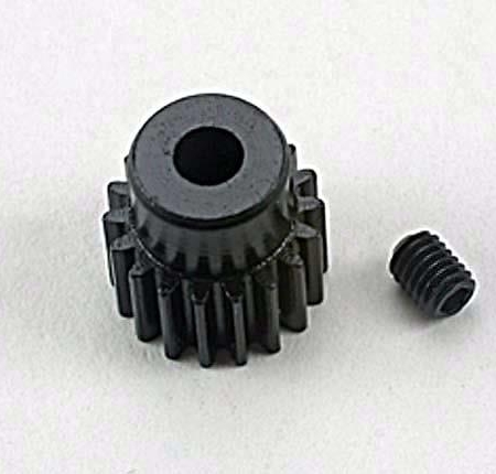 Engranaje, piñón de 18 dientes (paso 48) / tornillo de fijación, TRX1918