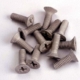 Tornillos, máquina avellanada de 4x12 mm (aluminio) (12), TRX1948