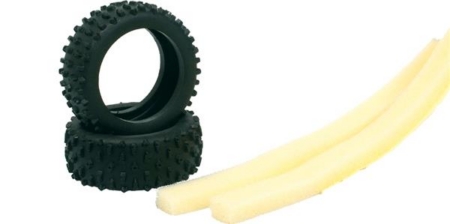 Neumáticos Fat Block blandos con insertos (1 par), 112367