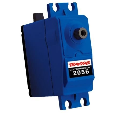 Servo de alto par, resistente al agua (carcasa azul), TRX2056