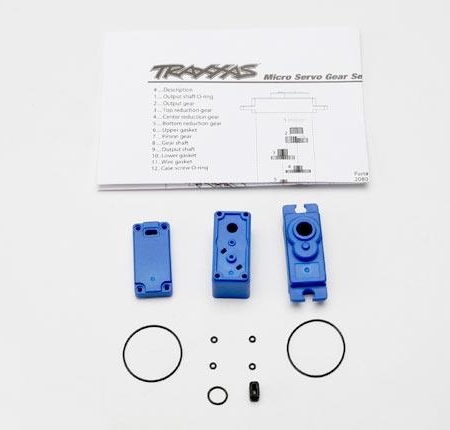 Caja/juntas del servo (para servo impermeable micro 2080), TRX2081