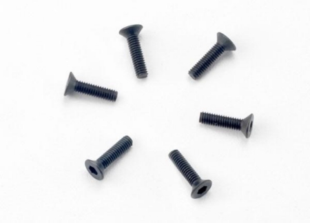 Tornillos de cabeza avellanada de 2,5 x 10 mm (impulso hexagonal) (6), TRX2523
