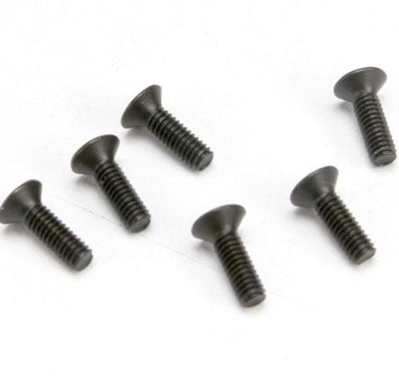 Tornillos de cabeza avellanada de 2,5 x 8 (impulsión hexagonal) (6), TRX2524