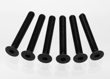 Tornillos de cabeza avellanada de 4 x 30 mm (impulso hexagonal) (6), TRX2533