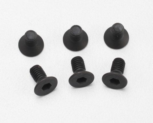 Tornillos Traxxas avellanado de 3 x 6mm (6pcs) (hexagonal) TRX2534