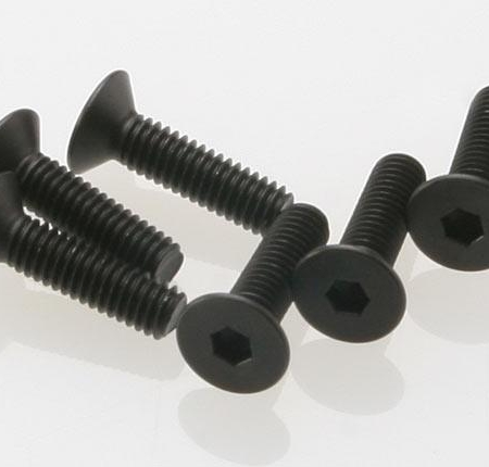 Tornillos, máquina avellanada de 4 x 15 mm (impulso hexagonal) (6), TRX2546