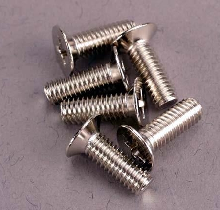 Tornillos, máquina avellanada de 4 x 12 mm (100 grados) (6), TRX2548