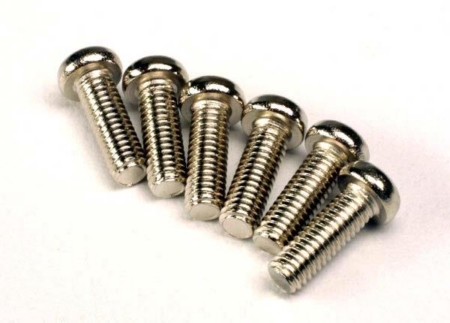 Tornillos, máquina de cabeza redonda de 2,6x8 mm (6), TRX2562