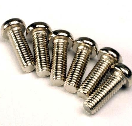 Tornillos, máquina de cabeza redonda de 2,6x8 mm (6), TRX2562