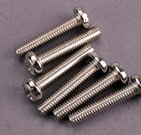 Tornillos de cabeza redonda de 3 x 15 mm (6), TRX2563