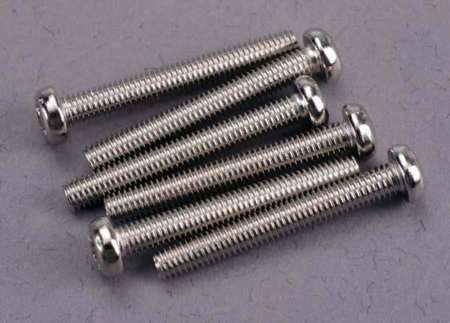 Tornillos de cabeza redonda de 3 x 23 mm (6), TRX2567