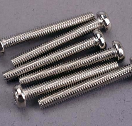 Tornillos de cabeza redonda de 3 x 23 mm (6), TRX2567