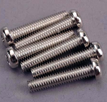 Tornillos, máquina de cabeza redonda de 4x20 mm (6), TRX2570