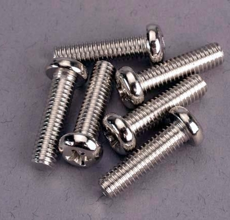 Tornillos de cabeza redonda de 4 x 15 mm (6), TRX2573
