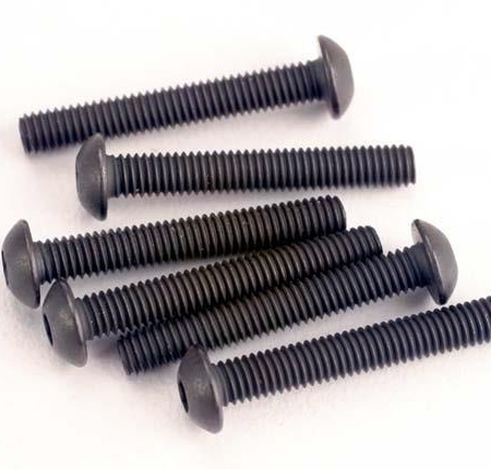 Tornillos, máquina de cabeza de botón de 3 x 20 mm (impulso hexagonal) (6), TRX2580