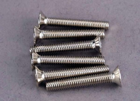 Tornillos, tornillos para máquina avellanados de 3 x 20 mm (6), TRX2590