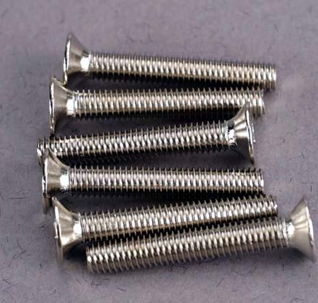 Tornillos, tornillos para máquina avellanados de 3 x 20 mm (6), TRX2590