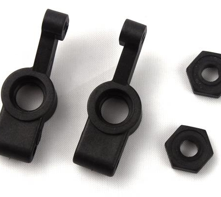 Portabujes traseros + adaptador de rueda hexagonal (cada uno con 2 piezas) - S10, 120910