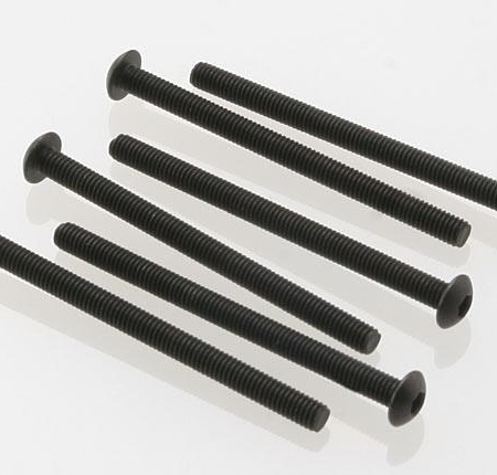 Tornillos, máquina de cabeza de botón de 3 x 40 mm (impulso hexagonal) (6), TRX2592